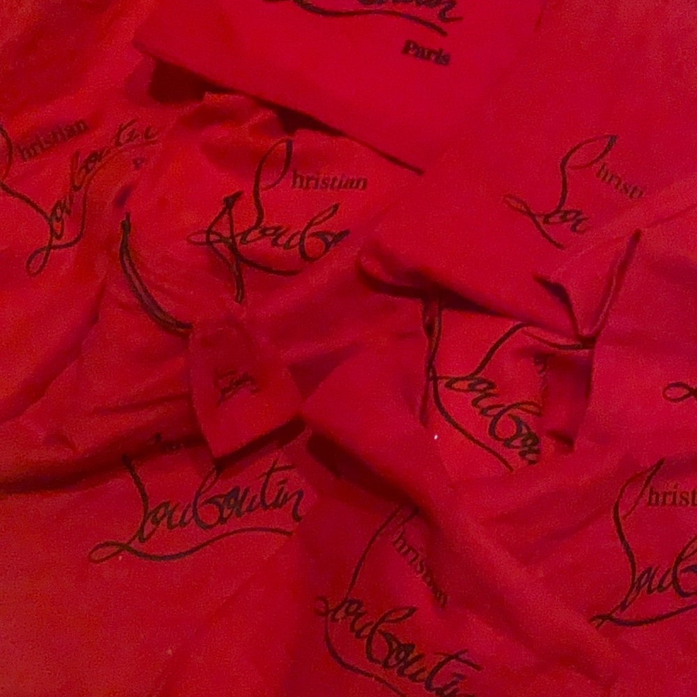 Christian Louboutin dustbags